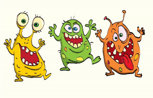 294 tagged as bacteria bacteria cartoon cartoon monster germ virus