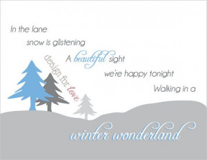 Winter Wonderland - Printable File | JordanDesignsForLove Etsy shop ...