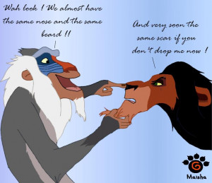 Rafiki & Scar