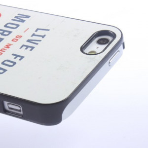 Quote Aluminum Hard Case for iPhone 5s 5 - Live for so much more than ...