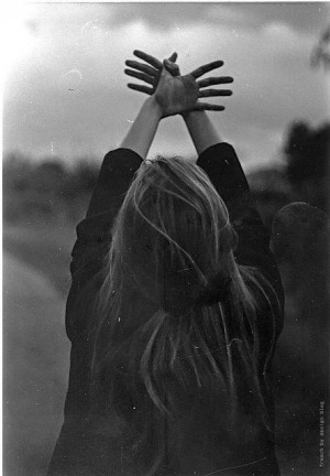 behind, black and white, cool, girl, photography