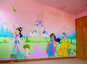 Disney Princess Bedroom Mural