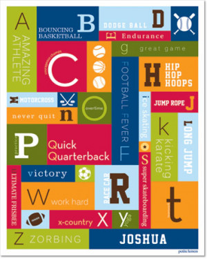 home : alphabet poster : junior varsity