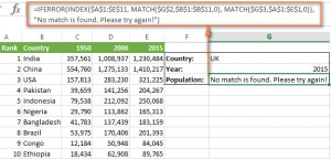 INDEX & MATCH functions in Excel - a better alternative to VLOOKUP