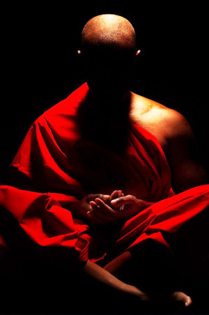 Buddhist Monk - Mindfulness Meditation
