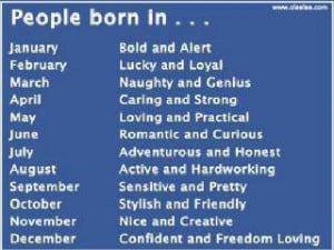 Characteristics-of-people-born-in-different-months-nature-calendar
