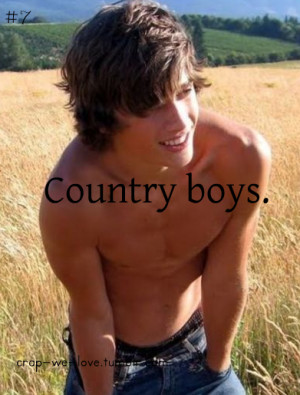 country boys on Tumblr