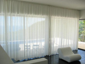 sheer window curtains