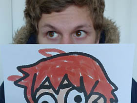 Michael Bacall and Michael Cera on the red carpet of the Scott Pilgrim ...