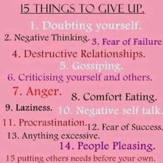 clearing the clutter...