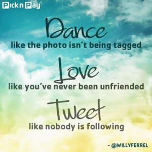 the photo isn't being tagged. Love like you've never been unfriended ...