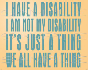 Quote about Disability - SVG cut file for Silhouette and other cutting ...