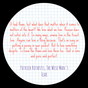 ... all of the shitty parts so that we can remember how far we’ve come