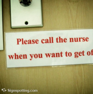 Funny Hospital Signs