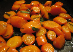 Glazed Carrots with Tarragon