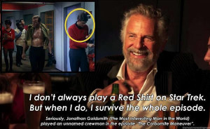 The Most Interesting Man in the World Was a Red Shirt on Star Trek ...