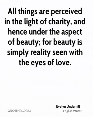 Evelyn Underhill Beauty Quotes