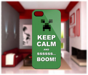 Keep calm i'am minecraft iphone cases 4/4s case iphone 5 case samsung ...