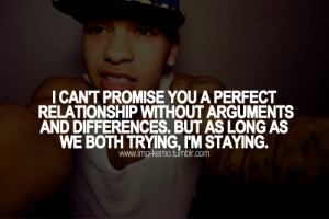 can’t promise you a perfect relationship without arguments over ...