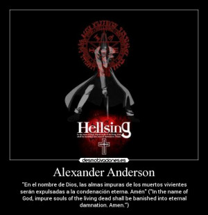 Hellsing Alexander Anderson...