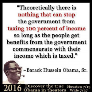 Quote by Obama's father...wow. His 