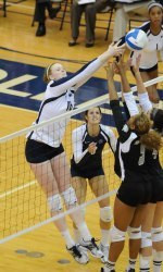 Volleyball Quotes For Middle Hitters Sophomore middle hitter katie