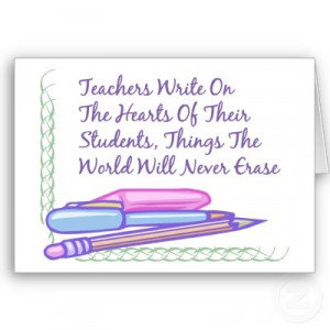 Teacher Quotes