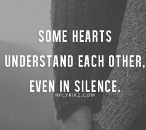 best love quotes some hearts understand each other even in silence jpg