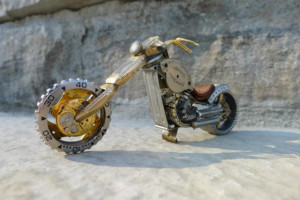 constructs these amazing miniature motorcycles using nothing but watch ...