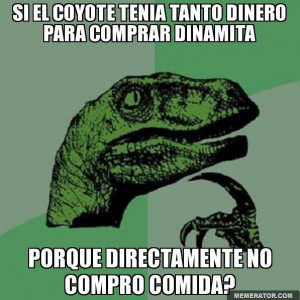 15 Memes graciosos del Filosoraptor