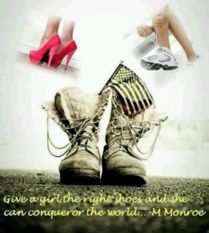 Absolutely. I'm going to miss my heels though. HOOAH!