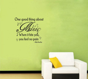 ... hits you,you feel no pain Vinyl Wall Quote For Home(China (Mainland