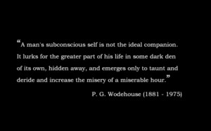 PG Wodehouse Quotes (click to view)