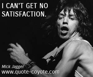 Mick Jagger I Can 39 t Get No Satisfaction
