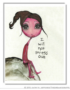 ... Quote Mini Poster. Quirky Illustration Dorm Room Decor. Motivational