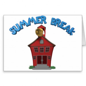 Happy Summer Vacation Greeting Cards