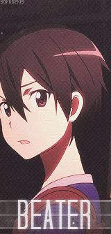 Sword art online - Kirito gif
