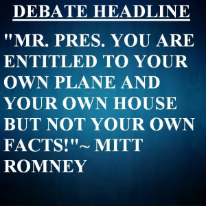 Dems: Presidential Debate #1 winner is Gov. Mitt Romney