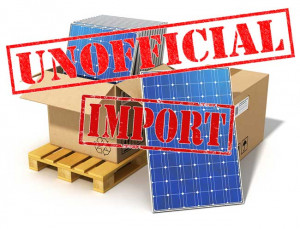 ... cheap solar panels, please check that they are not grey imports