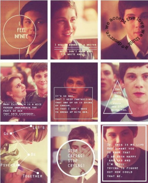 perks of being a wallflower these days i feel exactly like charlie ...