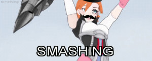 RWBY -Nora, still being ladylike, that chap!
