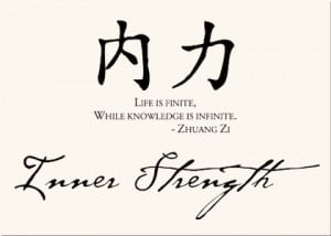 Inner Strength chinese proverb