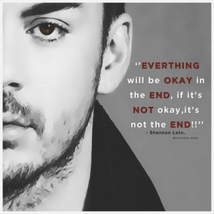 Shannon Leto Quote Avatar by lovelives4ever