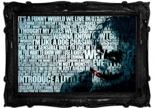 Quotes The Joker Funny World Wall Murals
