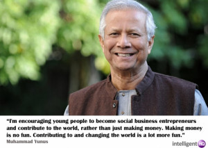 Quote by Muhammad Yunus