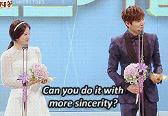 lee min ho park shin hye award shows BEST COUPLE AWARD kim woo bin ...
