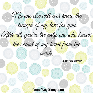 ... re the only one who knows the sound of my heart from the inside quote