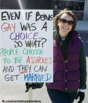 Signs, Quotes and Cartoons Supporting Marriage Equality and Gay Rights ...