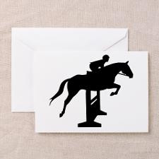 Hunter Jumper Over Fence Greeting Cards (Pk of 10) for