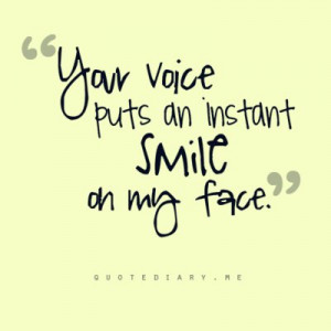 smile, text, your voice